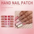 thumbnail image 3 of RAGUPEL 24Pcs Glue on Nails for Women,Lip Pattern Press on French Tip Nails,Bright Surface Square Nail Tips,Press on Nails Long for Photography,Red Carpet and Stage,Style2, 3 of 7