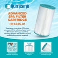 thumbnail image 2 of Hurricane 3 Pack HF4335-01 Advanced Pool and Spa Filter Cartridge Replacement, 2 of 6