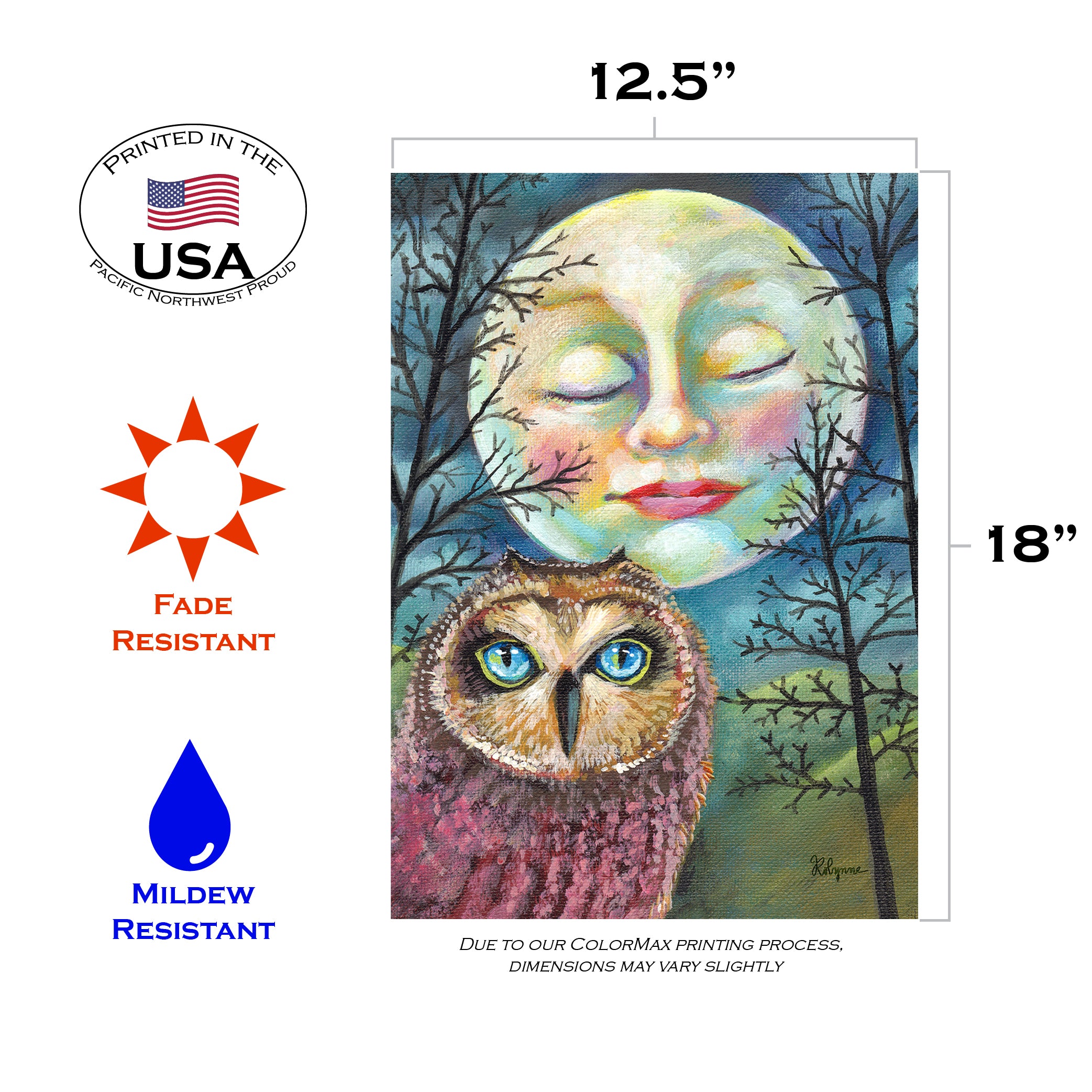 Toland Home Garden Winterflagge 'Blizzard Buddies' – 71 X 102 Cm, Doppelseitig, Wetterfest Für Draußen