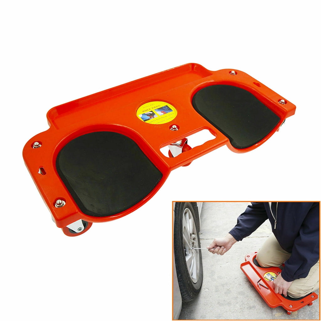 Rolling Knee Protection Pad with Wheels Built in Foam Padded Creeper