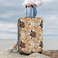 thumbnail image 3 of Lsque Snake And Flower Printed Luggage Cover, Travel Luggage Protector,Scratch and Dirt Resistant, Fits 18-32 Inch Luggage -, 3 of 9