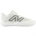 thumbnail image 2 of New Balance Men's Fuelcell 4040V7 Turf Trainer Baseball Shoes White/Grey Medium 15, 2 of 6