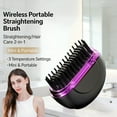 thumbnail image 4 of BotaniNest Effortless Straightening Hair Brush For Like Smoothness Styling Compact USB Powered Grooming For Daily Use, 4 of 4