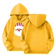 thumbnail image 2 of Mercatoo Kids Christmas Hoodie Girls Winter Cute Santa Graphic Long Sleeve Pullover Sweater Holiday Party Soft Cotton Clothes, 2 of 6