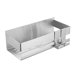 thumbnail image 1 of Kearding Organizador de cocina montado en la pared para baño, estante de drenaje, estante de ducha sin perforaciones, estante de almacenamiento Juegos de accesorios de baño Plata No.02, 1 of 6