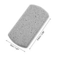 thumbnail image 4 of Unique Bargains 2 Pcs Foot Care Exfoliating Scrub Stone Double Sided Pumice Stone File Grey White, 4 of 7