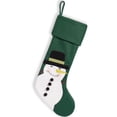 thumbnail image 4 of Christmas Stockings, Classic Holiday Xmas Stocking with Hanging Loop, Gift Bag for Fireplace Mantel, Tree and Family Holiday Decor, 4 of 5
