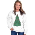 thumbnail image 3 of Classic Vintage Christmas Tree Sweatshirt for Men or Women Brisco Brands S, 3 of 6