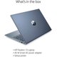 thumbnail image 2 of Laptop HP Pavilion 15.6", FHD Ryzen7 5700U, 512 GB SSD, 8GB RAM, Win10 HP Reacondicionado 15-eh1070wm Azul Niebla, 2 of 3