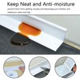 thumbnail image 4 of Sello de silicona blanco para baño, cinta de sellado para cocina o baño, cinta autoadhesiva a prueba de moho y fugas adecuada para muchas ocasiones esquí esquí Gafas de esquí, 4 of 5