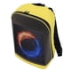 thumbnail image 5 of Mochila LED Para Motocicleta, Correas De Hombro Acolchadas Anchas, Mochila LED Resistente Al Agua De 16 Pulgadas Para Viajes, 5 of 7