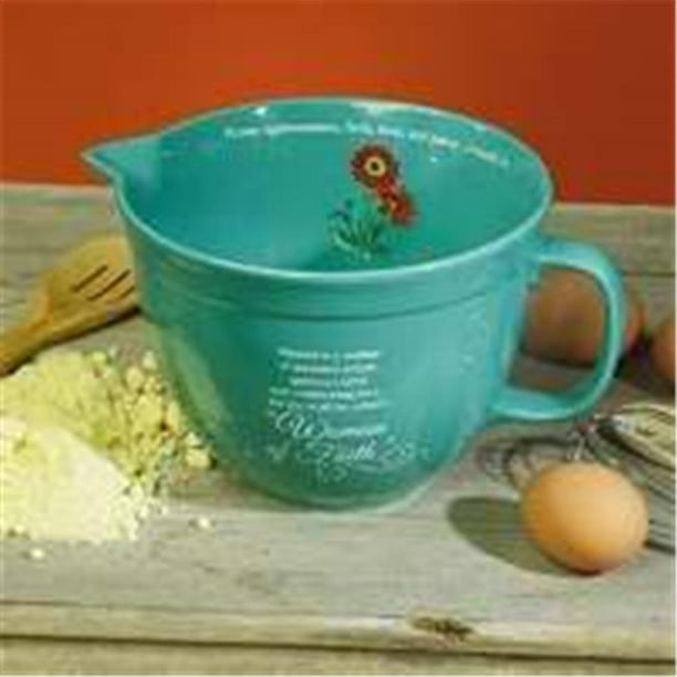 large mixing bowl with spout