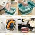 thumbnail image 4 of Collapsible Foot Soak Tub with Handles - 15L/4 Gallons, Massaging Acupoints, Foot Spa Bath for Pedicure & Home Spa Treatment, (Blue), 4 of 4