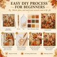 thumbnail image 5 of Autumn Pearl Painting Kit, Fall Pearl Art Kit with Rhinestones and Beads, Wall Decor Featuring Pumpkin, Maple Leaves, Forest Animals and Harvest Designs,Thanksgiving Decoration and Gift for Adults, 5 of 10