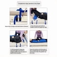 thumbnail image 3 of U-Shaped Positioning Sheet - Transfer Sheet for Turning and Repositioning, Multipurpose Bed Pad with Reinforced Handles, Turning Device for Elderly, Bed Patients, 3 of 5