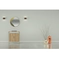 thumbnail image 3 of Bruck Lighting Wall/Enc/30K Encore 2 Light 5" Tall Led Wall Sconce - Silver, 3 of 7