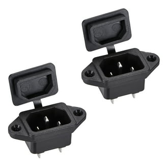 JZK 1 Paire de fiches AC 250 V 10 A IEC C14 vers Prise IEC C13, IEC 320