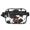thumbnail image 1 of Riñonera Montana West Wrangler con estampado de vaca para mujer y hombre, 1 of 7
