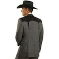 thumbnail image 2 of Circle S Men's Men'S Boise Western Suit Coat Big And Tall Hthr Charcoal 50 TAL, 2 of 2