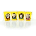 thumbnail image 2 of The Golden Girls 2-Ounce Yellow Mini Glasses | Set of 4, 2 of 7