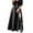 Black, variant on Riforla Long Leather Skirt Woman High Split Irregular Leather Pencil Skirt Skirts for Women RD1 S