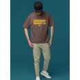 thumbnail image 2 of Churro Mode On Bold Retro Design Men's T-shirt, 2 of 4