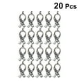 thumbnail image 2 of 20pcs Alloy HOPE Letters Ribbon Pendants Charms DIY Jewelry Making Accessory for Necklace Bracelet (Antique Silver), 2 of 8
