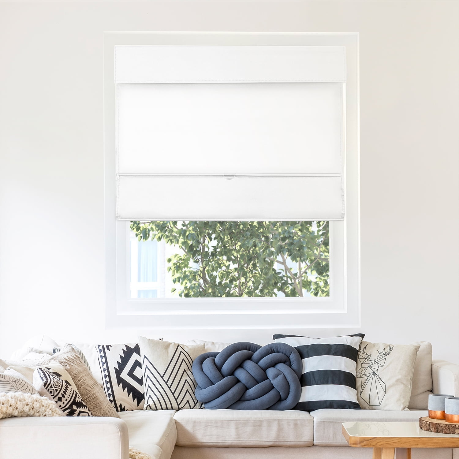 Chicology Thermal Cordless Roman Shades