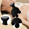 thumbnail image 1 of Masajeador corporal profesional de 4 cabezales con 6 velocidades, portátil, recargable por USB, herramienta de muscular para hombros y espalda, negro, 1 of 10