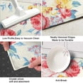 thumbnail image 3 of Pioneer Flower Floral Print Pattern Kitchen Rug Mat,Kitchen Runner Rugs Non Skid Washable,Decorative Kitchen Floor Mats for Kitchen,Sink,Laundry,17"X47", 3 of 5