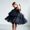 thumbnail image 2 of Ropa para niños Vestido de niña Vestido de princesa con estilo de moda Falda de velo Estilo español de un año, 2 of 6