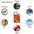 thumbnail image 6 of Kll Sunflower Microfiber Beach Towel Fast Drying,Extra Large 31.5"X63" Sand Free Beach Towel Super Lightweight Towels, 6 of 8