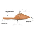 thumbnail image 2 of Brinley Co. Womens Vegan Leather Slip On Mule, 2 of 7