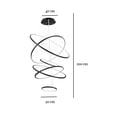thumbnail image 3 of Candil Colgante Iluminacion Luz Vic Infinitum 6 Aros, 3 of 3