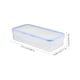thumbnail image 5 of GOOHOCHY 2 piezas DIY DIY Cubo de hielo que fabrican bandejas molde de molde con caja de contenedor de almacenamiento y tapa, 5 of 6