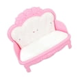 thumbnail image 2 of Miniature Living Room Furniture Simulation Sofa Coffee Table Chair Furniture Model Set for 1/16 Dollhouse Type 4, 2 of 4