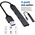thumbnail image 2 of Big sale! USB C HUB 3.0 2.0 Type C 4-Port Multi-Splitter Adapter Android Laptop &△ O1Y6, 2 of 8