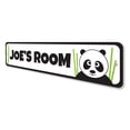 thumbnail image 4 of Panda Novelty Sign, Metal Wall Decor - 4x18 inches, 4 of 4