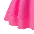 thumbnail image 6 of Fonma Girls Spaghetti Strap Smocked Dress Layered Beach Sundress A-Line Midi Dresses 8-12 Years Hot Pink, 6 of 8