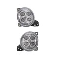 thumbnail image 1 of 1Pair 24V Truck Front LED Fog Light Assy 1852573 1852572 for R420 R620 R500 P400 P450 R730 G440 G400, 1 of 5