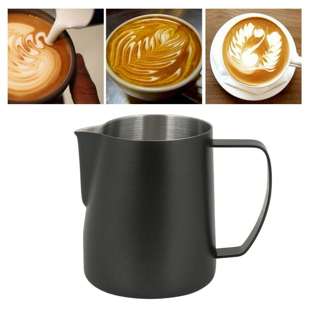 Jarra De Café Humeante, Taza Para Espumar Leche, Acero Inoxidable