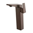 thumbnail image 3 of Carre Single Hole, Single-Handle, High Arc Bathroom Faucet in Oil Rubbed Bronze, 3 of 12