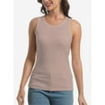 thumbnail image 3 of Women Tank Tops Summer Sleeveless Basic Cami Top Shirt Slim Racerback Blouses, 3 of 7