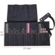 thumbnail image 3 of Estuches para peluqueros con soporte para tijeras para peluqueros, bolsa para herramientas de salón, organizador enrollable de tela suave kaili Sencillez, 3 of 4