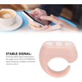 thumbnail image 3 of HUGFEGWE App Page Turner, Bluetooth Remote Control Page Turner Cell Phone Camera Video Recording Shutter Selfie Button, Scrolling Ring Clicker for Tiktok Reading App () CJB91-68524, 3 of 9