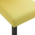thumbnail image 5 of vidaXL Chaises de Salle à Manger 4 Pcs Tissu Vert, 5 of 5