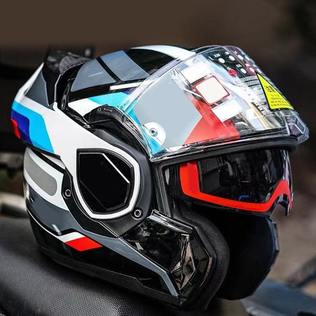 MOMOJIA Protective Wind Resistant Face Shield for LS2FF906 Helmet Providing Safety