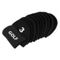 thumbnail image 3 of 10Pcs/set Golf Club Putter Cover Protector Headcover Black, 3 of 8