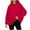 Red, variant on Womens Oversized Hoodies with Front Pocket Cotton Fleece Lined Winter Fall Casual Pullover Top Hooded Sweatshirt (2XL, Brown)