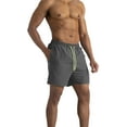 thumbnail image 3 of HAHDAXIA Men's Swim Trunks Swimwear Sports Shorts with Pockets, 3 of 7